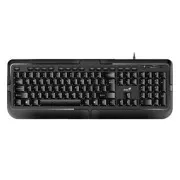 Genius KB-118 klávesnica káblová (USB) US, čierna