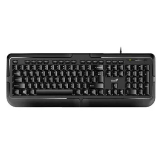 Genius KB-118 klávesnica káblová (USB) US, čierna
