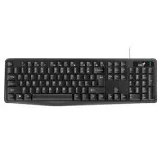 Genius KB-117 klávesnica káblová (USB) US, čierna