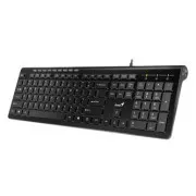 Genius Slimstar 230 klávesnica káblová (USB) US, čierna