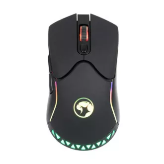 Marvo CM310 EN RGB sada klávesnica káblová (USB) US, čierna s hernou myšou a podložkou, herná, membránová typ podsvietená
