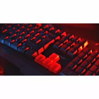 Marvo KW509 klávesnica bezdrôtová CZ/SK, čierna s optickou myšou, herná sada, membránová typ