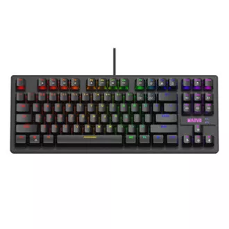 Marvo KG901 klávesnica káblová (USB) CZ/SK, čierna mechanická Marvo KG901 klávesnica káblová (USB) CZ/SK, čierna mechanická