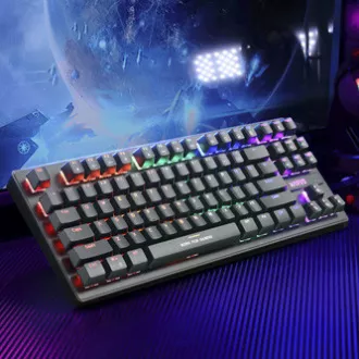Marvo KG901 klávesnica káblová (USB) CZ/SK, čierna mechanická Marvo KG901 klávesnica káblová (USB) CZ/SK, čierna mechanická