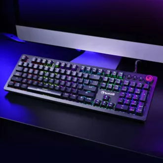 Marvo KG917 klávesnica káblová (USB) US, čierna mechanická