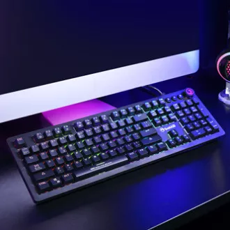Marvo KG917 klávesnica káblová (USB) US, čierna mechanická