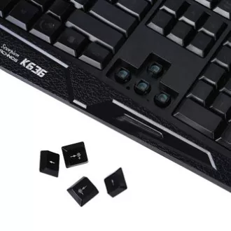 Marvo K636 klávesnica káblová (USB) US, čierna