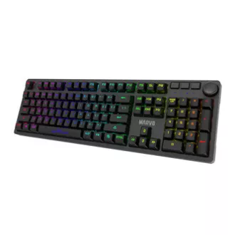 Marvo KG954 EN klávesnica káblová (USB) US, čierna mechanická