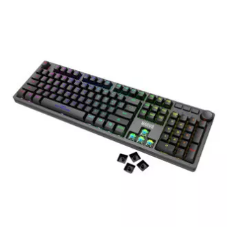 Marvo KG954 EN klávesnica káblová (USB) US, čierna mechanická