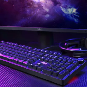 Marvo KG954 EN klávesnica káblová (USB) US, čierna mechanická