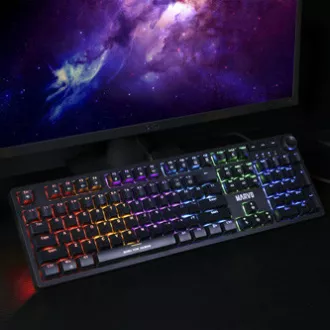 Marvo KG954 EN klávesnica káblová (USB) US, čierna mechanická