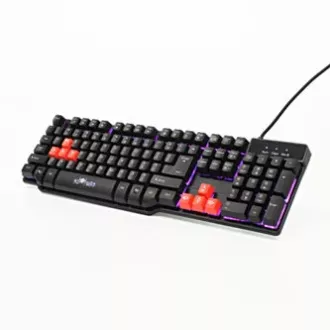 Red Fighter K1 klávesnica káblová (USB) US, čierna