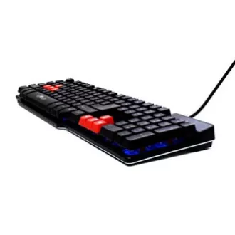 Red Fighter K1 klávesnica káblová (USB) US, čierna