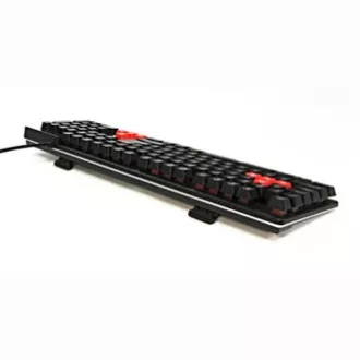 Red Fighter K1 klávesnica káblová (USB) US, čierna