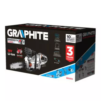 Graphite reťazová pila 58G034, 18V