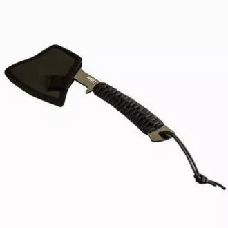 Neo Tools kempingová sekera 63-118, celková hmotnosť 266g, dĺžka sekery 26cm