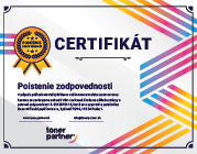 Certifikáť poistenia zodpovednosti