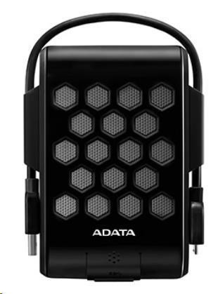 ADATA Externý HDD 2TB 2, 5" USB 3.2, DashDrive™ Durable HD720, G-sensor, čierny, (gumový, vode/nárazu odolný)