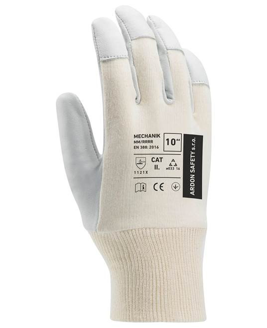 Kombinované rukavice ARDONSAFETY/MECHANIK 10/XL - s predajnou etiketou | A1020/10/SPE