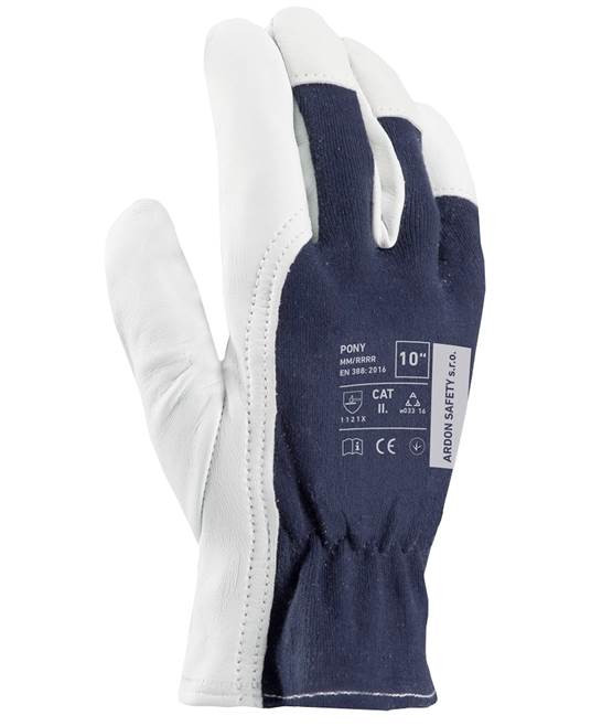 Kombinované rukavice ARDONSAFETY/PONY 10/XL - s predajnou etiketou | A1093/10/SPE