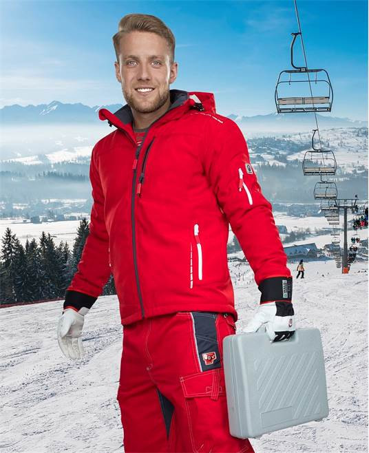 Zimná softshellová bunda ARDON®VISION červená | H9180/XL
