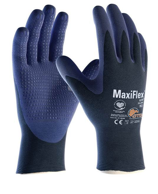 ATG® máčané rukavice MaxiFlex® Elite™ 34-244 07/S | A3100/07