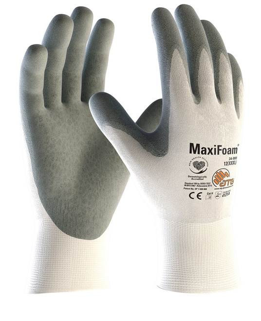 ATG® máčané rukavice MaxiFoam® 34-800 06/XS | A3034/06