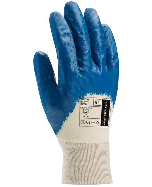 Máčané rukavice ARDONSAFETY/HOUSTON 07/S - modré | A4001/07