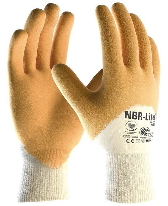 ATG® máčané rukavice NBR-Lite® 34-985 06/XS | A3031/06