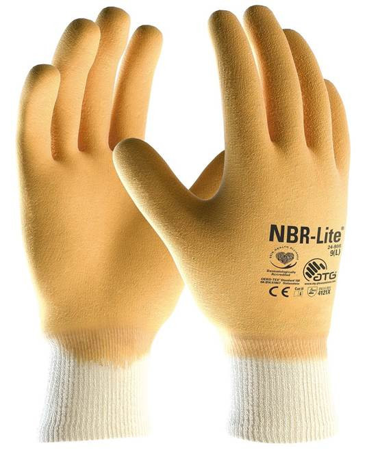 ATG® máčané rukavice NBR-Lite® 24-986 10/XL | A3055/10