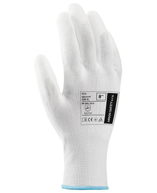 Máčané rukavice ARDONSAFETY/XC7e WHITE 07/S | A9888/07