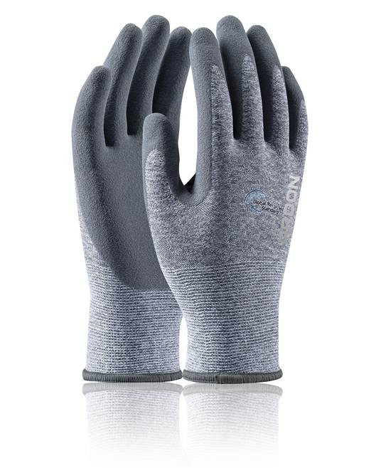Máčané rukavice ARDON®NATURE TOUCH 07/S - s predajnou etiketou - šedé | A8080/07-SPE