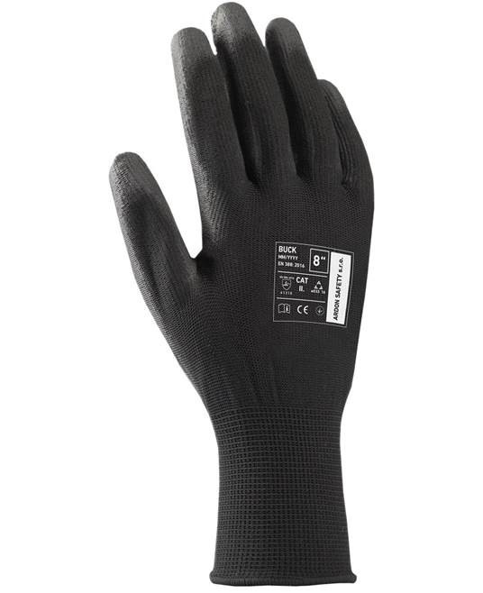 Máčané rukavice ARDONSAFETY/BUCK BLACK 09/L - ´ponožka´ | A9061/V1/09