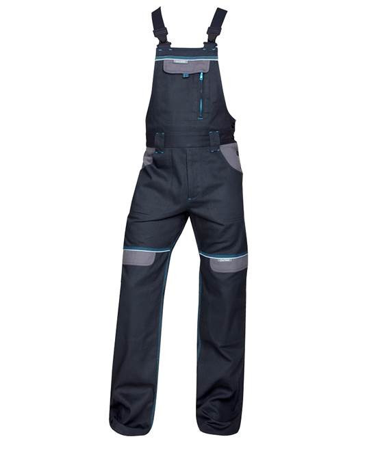 Nohavice s trakmi ARDON®COOL TREND čierne predĺžené | H8970/S