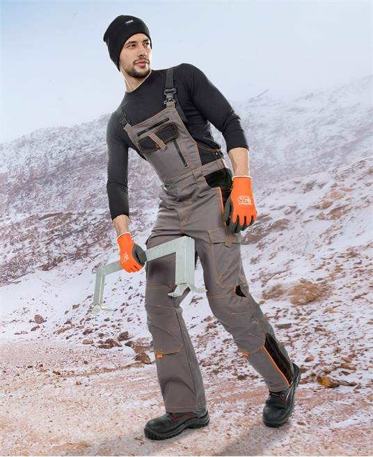 Zimné nohavice s trakmi ARDON®VISION šedé | H9149/L