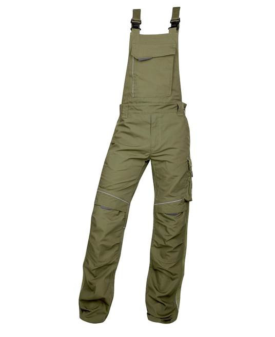 Nohavice s trakmi ARDON®URBAN+ khaki skrátené | H6454/L