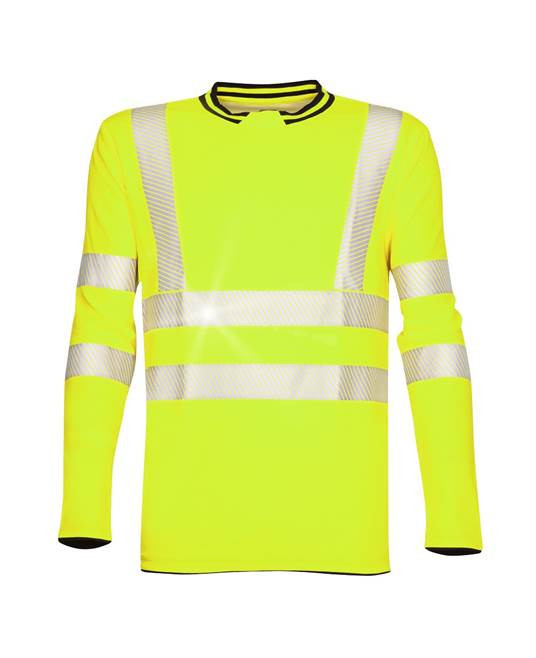 Tričko s dlhým rukávom ARDON®SIGNAL žlté | H5926/M