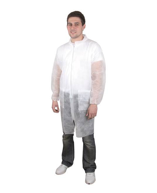 Jednorazový PP plášť ARDON®PEPE biely | H4041/XL