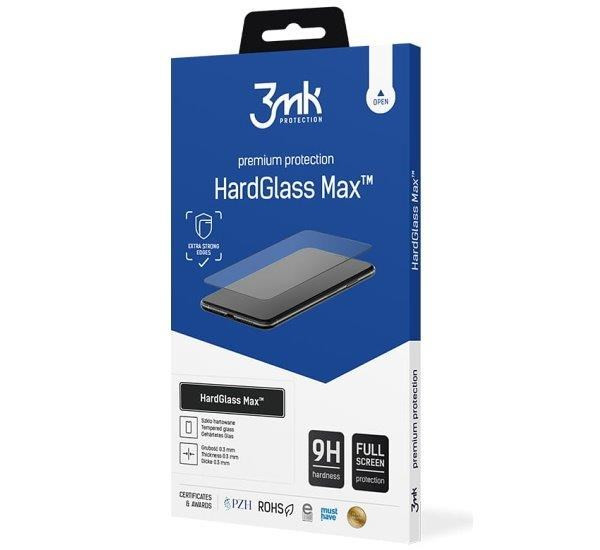 3mk tvrdené sklo HardGlass pre Apple iPhone 13/13 Pro/14, čierna