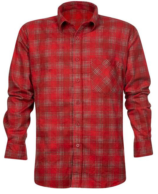 Flanelová košeľa ARDON®URBAN červená | H20089/39-40