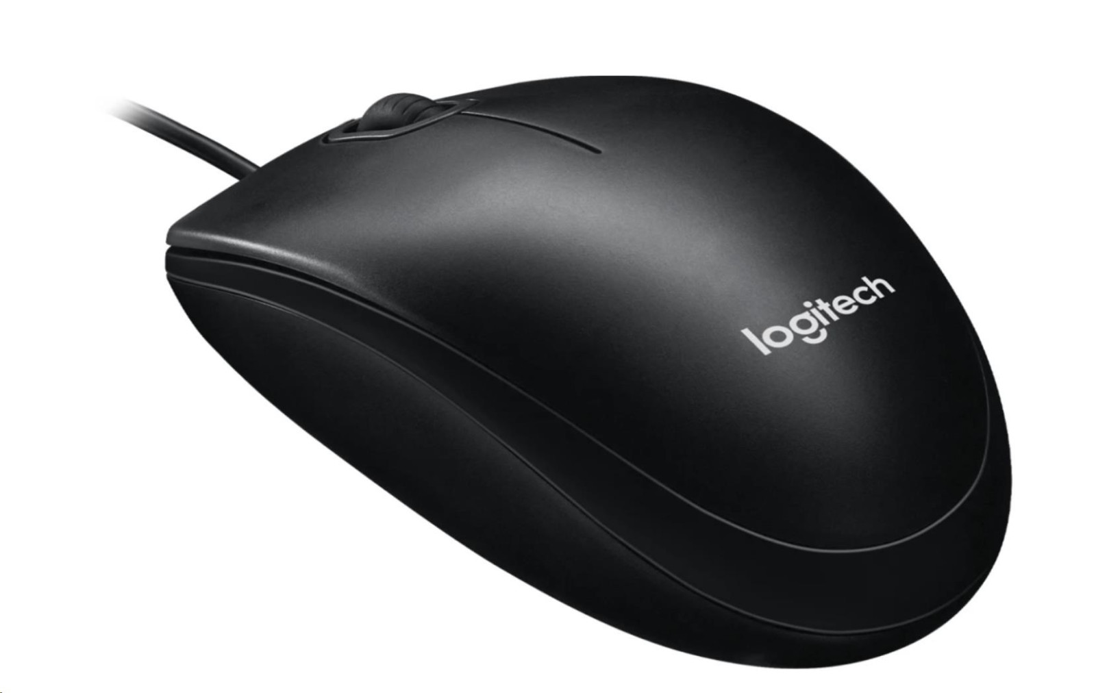 Logitech Mouse M100, čierna