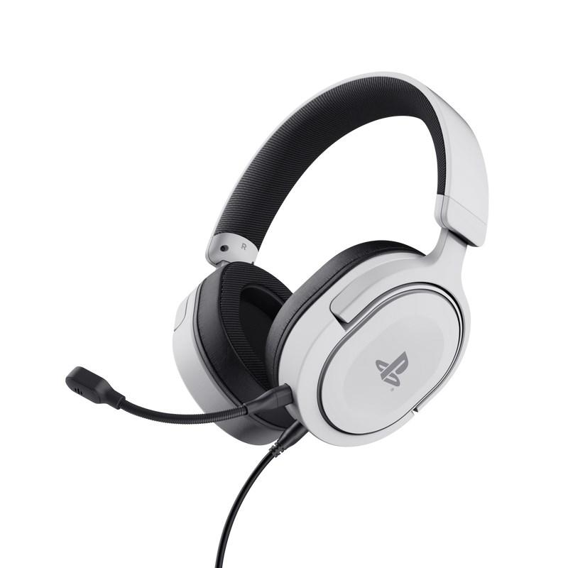 Fotografia produktu: TRUST slúchadlá GXT 498 FORTA PS5 Gaming Headset - Sony Licensed - white
