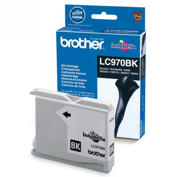 BROTHER LC-970 - originálna cartridge, čierna, 350 strán