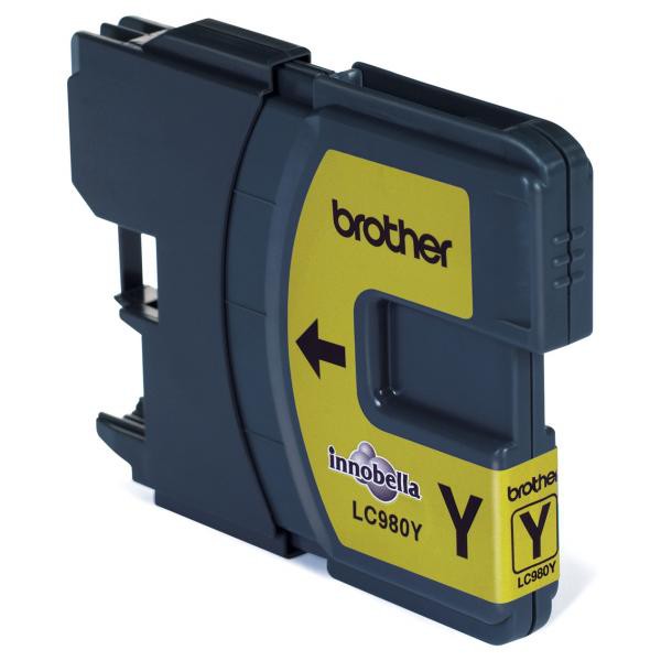 BROTHER LC-980 - originálna cartridge, žltá, 5ml