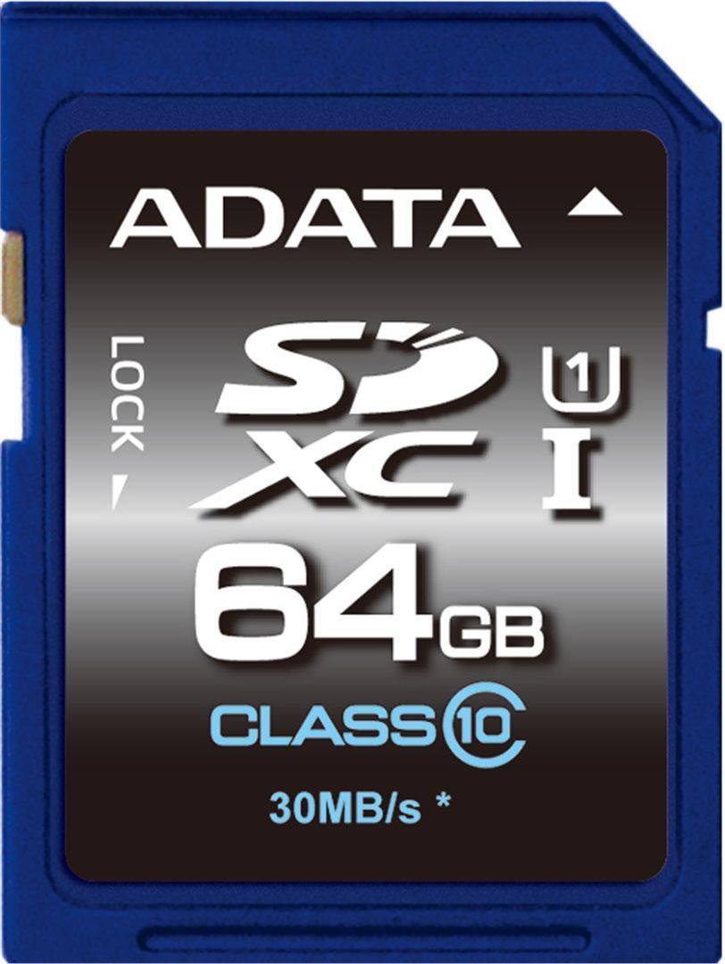 Fotografia produktu: ADATA/SDXC/64GB/UHS-I U1 / Class 10
