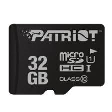 Fotografia produktu: Patriot/micro SDHC/32GB/UHS-I U1 / Class 10