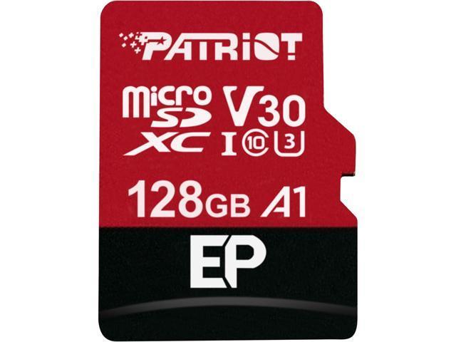 Fotografia produktu: Patriot V30 A1/micro SDXC/128GB/UHS-I U3 / Class 10/+ Adaptér