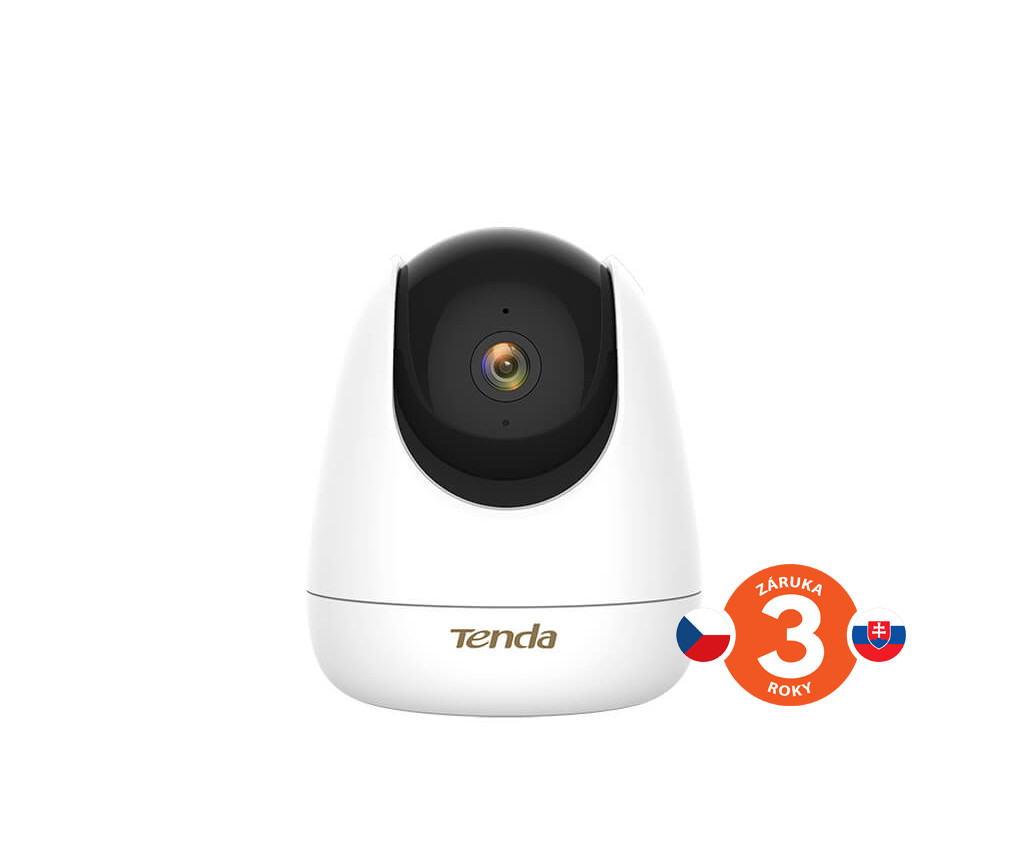 Tenda CP7 Security 4MP Wi-Fi otočná kamera, nočné videnie, dvojcestné audio, microSD, RJ45, CZ aplikácie