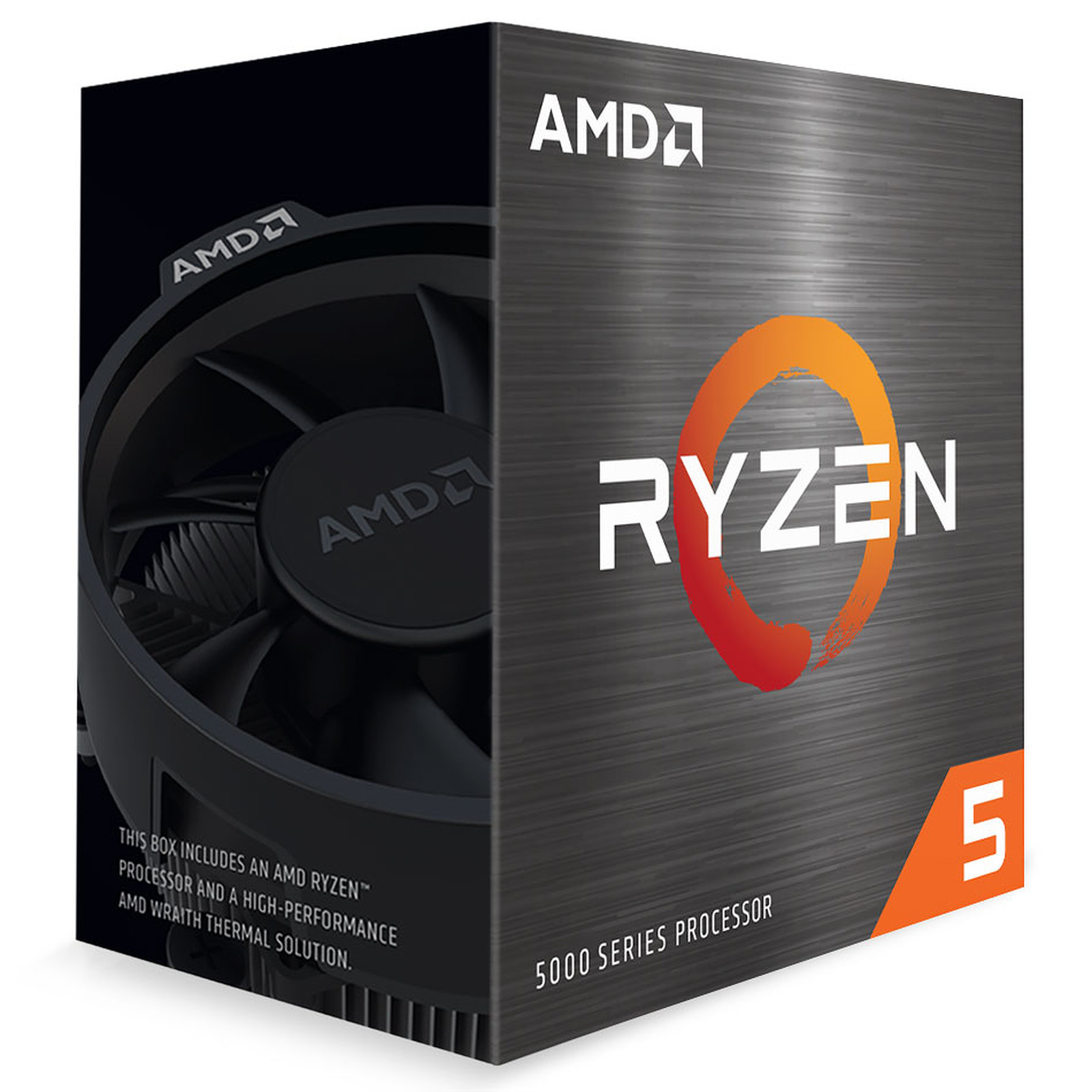 AMD cpu Ryzen 5 5500 AM4 Box (6core, 12x vlákno, 3.6GHz / 4.2GHz, 16MB cache, 65W) s chladičom Wraith Stealth