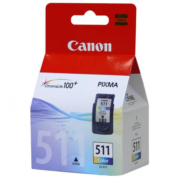 Canon  - Canon CL-511 2972B001 barevná (color) originálna cartridge